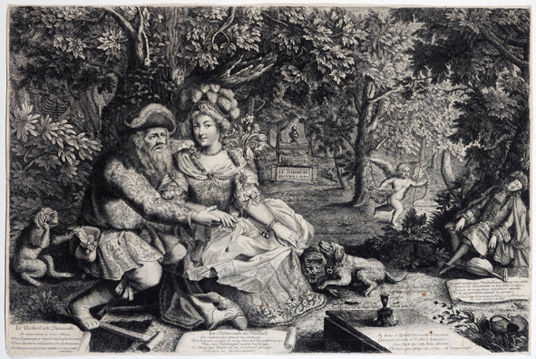 Unrequited Love, Or Time Mis-spent, 1760, by Pierre Landry